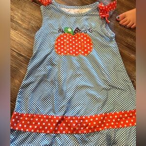 Marie Nicole 2T pumpkin dress